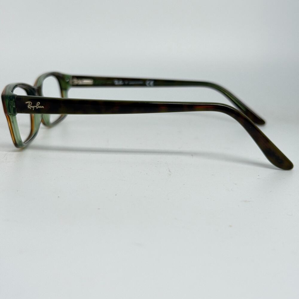 RAY-BAN RB5187 2445 Brown Tortoise/Green 52-16-140 Eyeglasses Frame 20223 - Picture 2 of 7